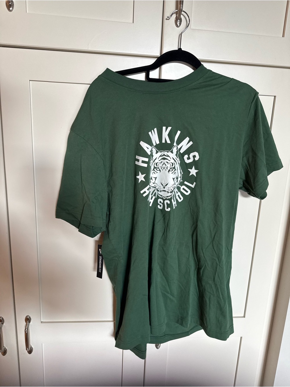 Nike Green Hawkins High School Tiger Graphic Tee